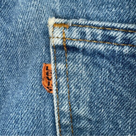 Levi's VINTAGE Orange Tab 519 - 0217 Straight Leg Jeans Men's Size 36x30 - Picture 7 of 8